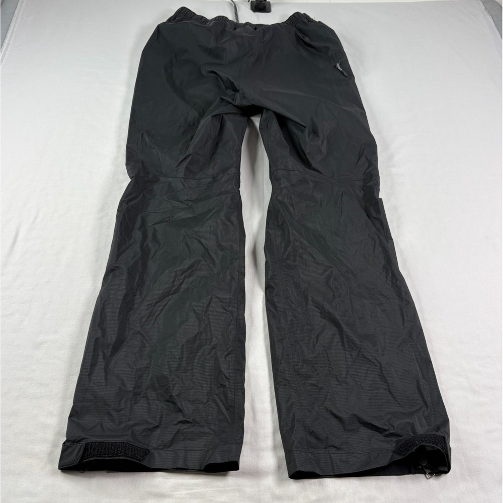 REI Rain Pants Mens Small Black Ranier Water Resistant Stretch Ripstop Outdoor - Picture 12 of 13